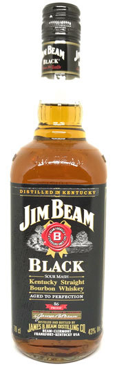 Jim Beam Black Label 0,70 L (Achtung Sammler: Alte Ausstattung)