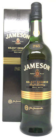 Jameson Select Reserve Small Batch 0,70 L (Achtung Sammler: Alte Ausstattung)
